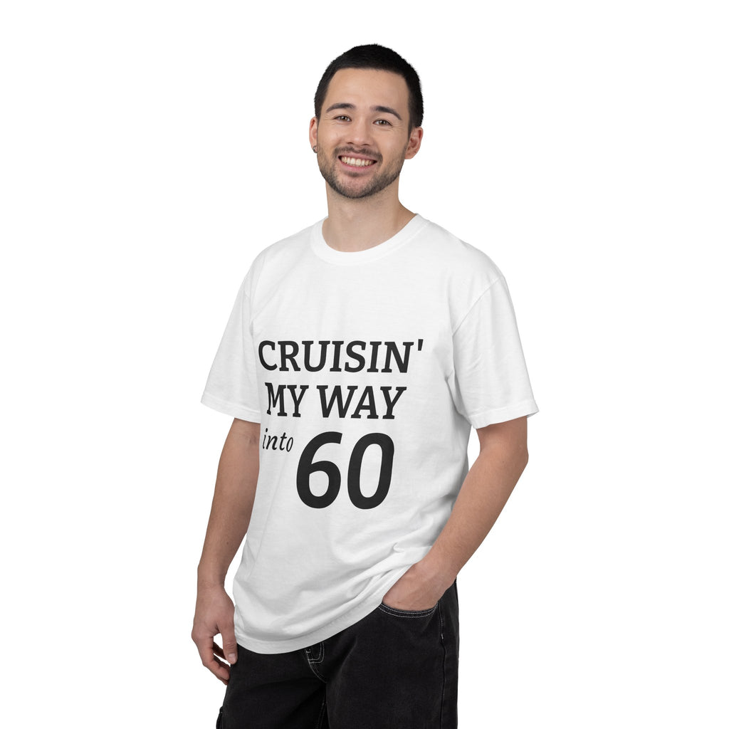Cruisin' My Way Into 60 T-Shirt — 60th Birthday Graphic Tee