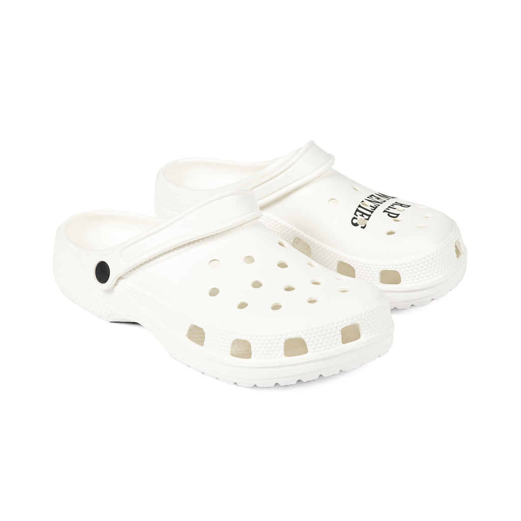 R.I.P. Twenties EVA Foam Clogs — Funny Retirement/Turning 30 Party Shoes
