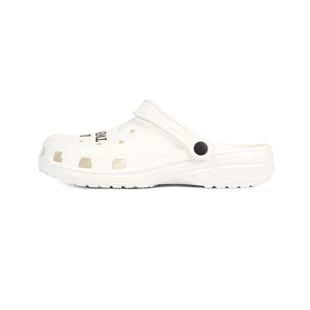 R.I.P. Twenties EVA Foam Clogs — Funny Retirement/Turning 30 Party Shoes