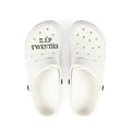 R.I.P. Twenties EVA Foam Clogs — Funny Retirement/Turning 30 Party Shoes